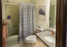 Bathroom after renovation